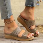 Damen Komfortable Riemchen-Sandalen mit atmungsaktivem Obermaterial R&B