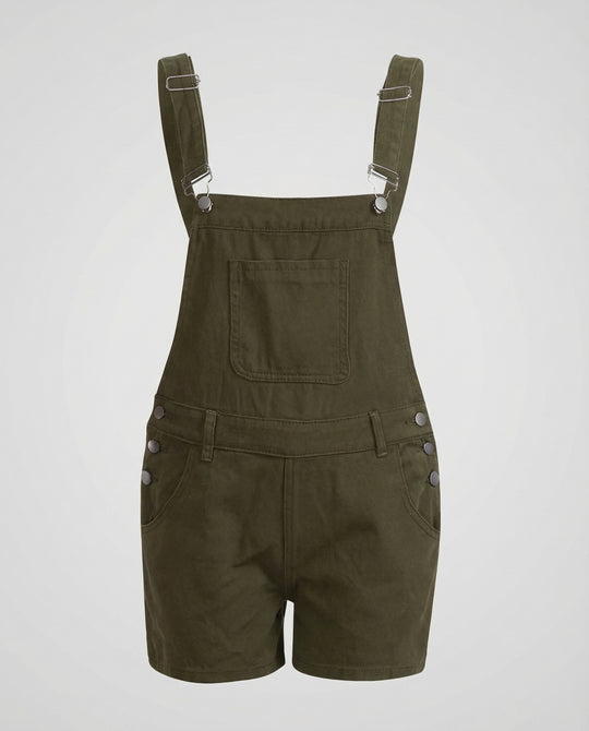 Damen Latzshorts Baumwolle