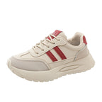 Damen sportliche Sneaker mit ergonomischem dämpfenden Sohlenprofil R&B