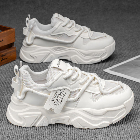 Damen Sportliche Lauf Sneakers mit hochdämpfender Sohle und atmungsaktivem Mesh-R&B