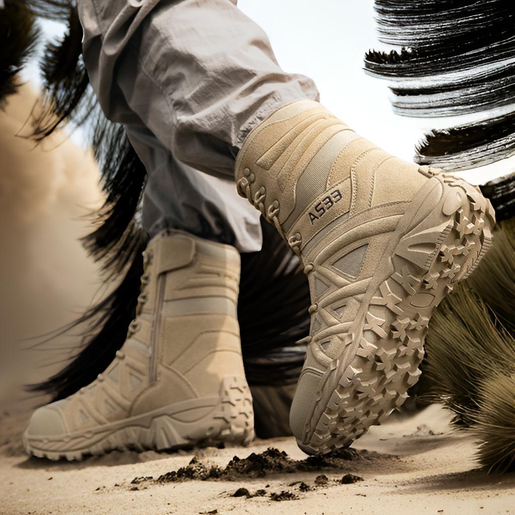 Herren Hochwertige Outdoor-Trekkingstiefel mit robustem Knöchelschutz R&B
