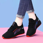 Damen Sportliche Sneakers mit flexibler Sohle und atmungsaktivem Obermaterial R&B