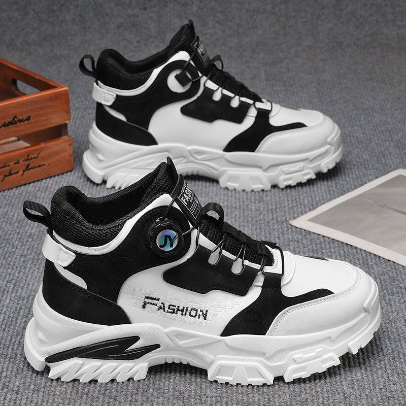 Damen Sportliche High-Top Sneakers mit rutschfestem Profil und modernem Design