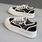 Damen Sportliche Sneaker mit modischen Netzelementen