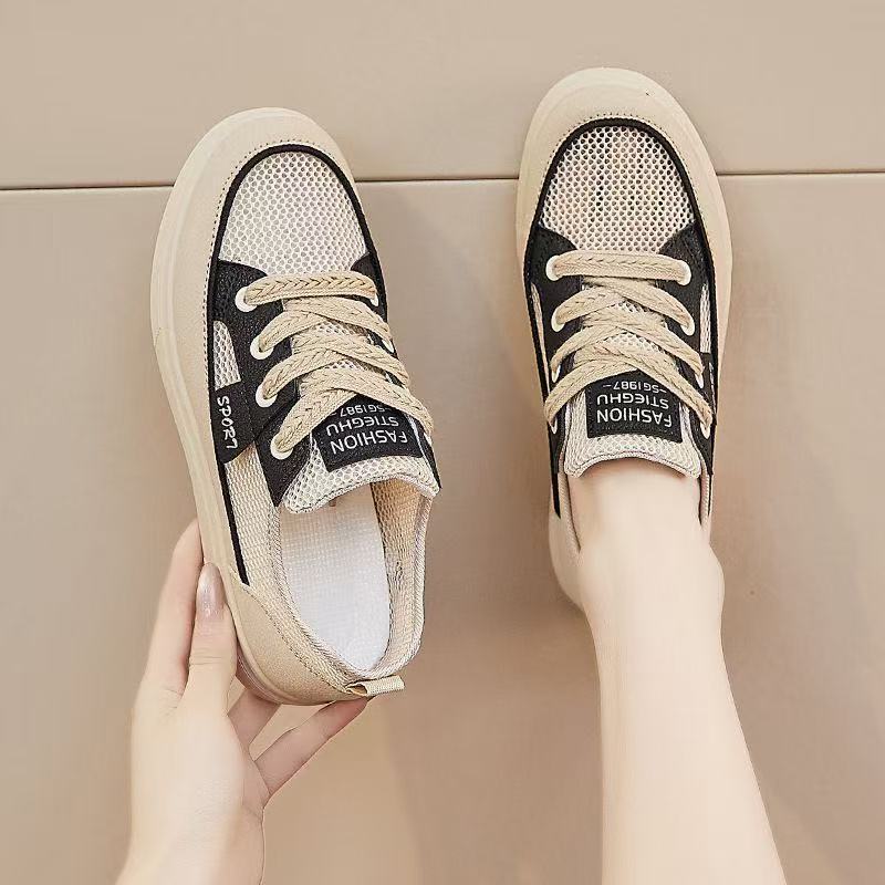 Damen Atmungsaktive Freizeitsneaker mit flexiblem Sohlenprofil R&B