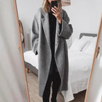 Damen Eleganter Oversized-Mantel R&B