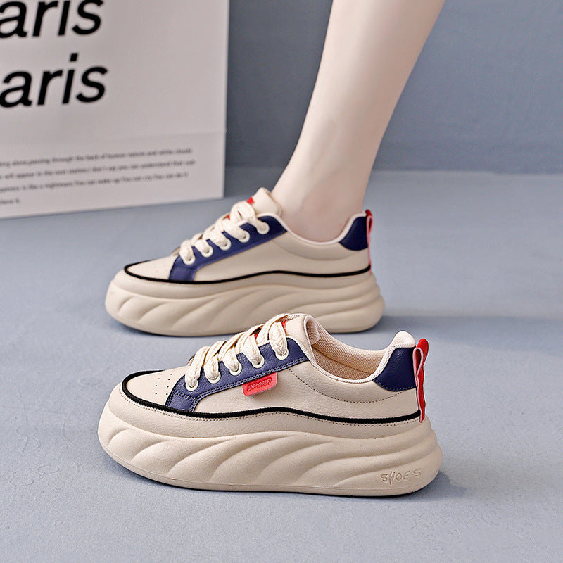 Damen Stilvolle Chunky Sneakers mit atmungsaktiver Sohle und bequemer Dämpfung R&B
