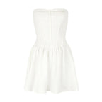 Damen Bustierkleid mit ausgestelltem Rock EB