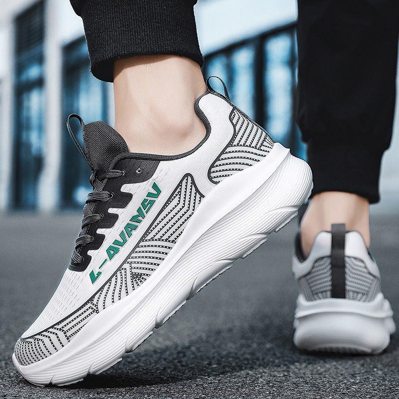 Damen Hochleistungs-Laufschuhe mit atmungsaktivem Mesh-Obermaterial und dämpfender Sohle R&B