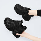 Damen sportliche Plateausneaker mit atmungsaktivem Obermaterial R&B