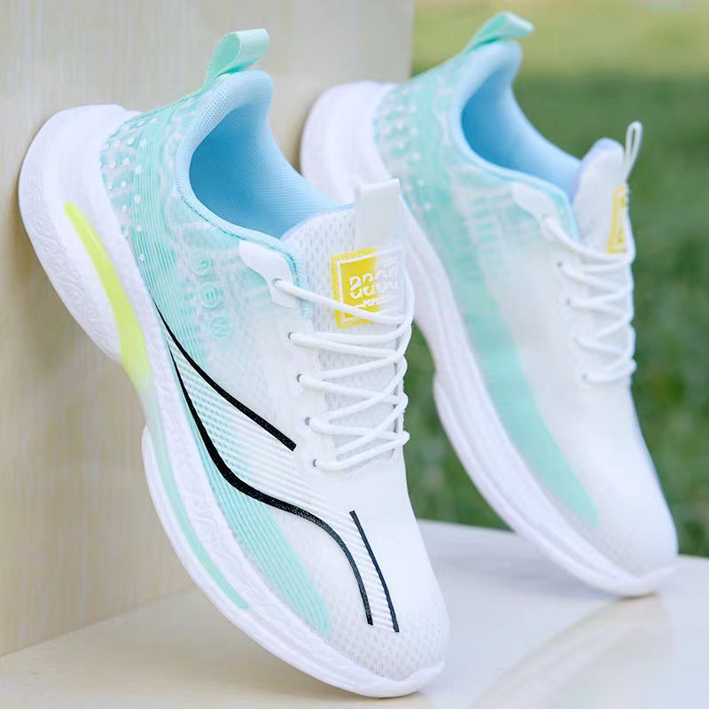 Damen Leichte Laufsneaker mit atmungsaktiver Oberfläche und flexibler Dämpfung
