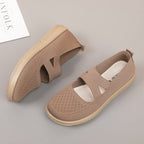 Damen Bequeme Freizeit-Sneaker mit flexiblem Obermaterial R&B