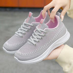 Damen Komfortable Laufschuhe mit atmungsaktivem Mesh-Obermaterial und gepolsterter Sohle R&B