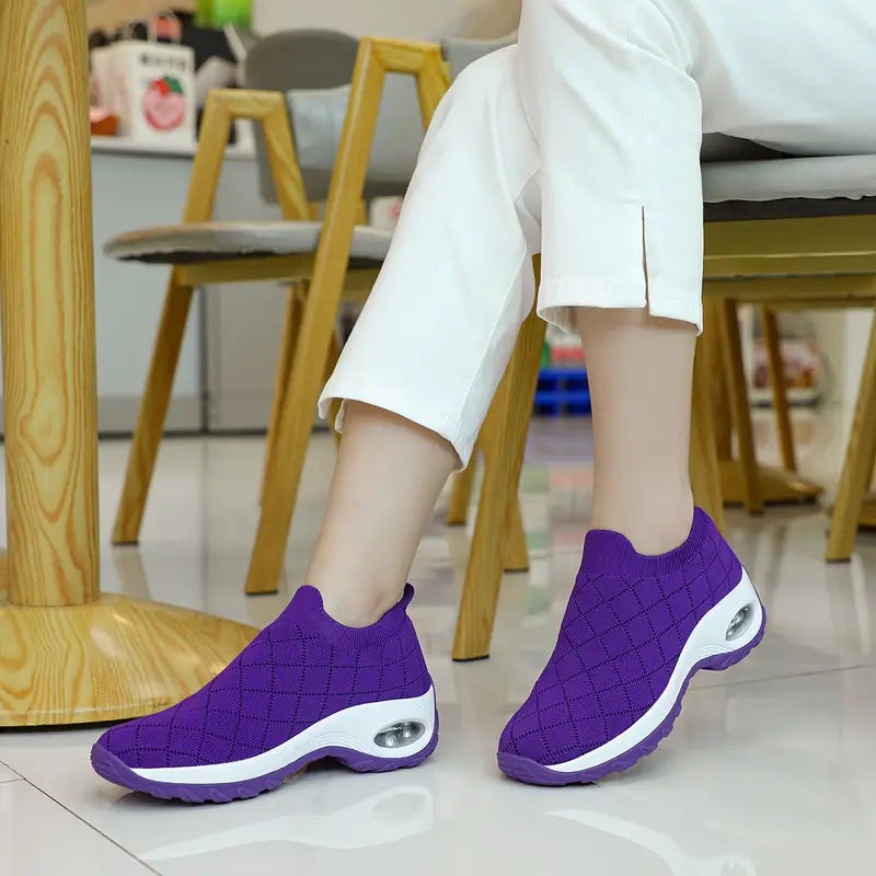 Damen Komfortable Slip-On Sneakers mit innovativer Luftpolstertechnologie R&B