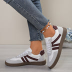 Damen Sportliche Sneakers mit retro-inspiriertem Design und bequemer Sohle R&B