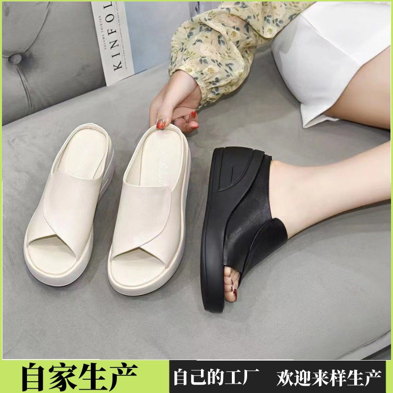 Damen Wedge-Sandaletten mit modischem Riemchen-Design und dämpfender Sohle R&B