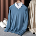 Herren V-Ausschnitt Pullover R&B