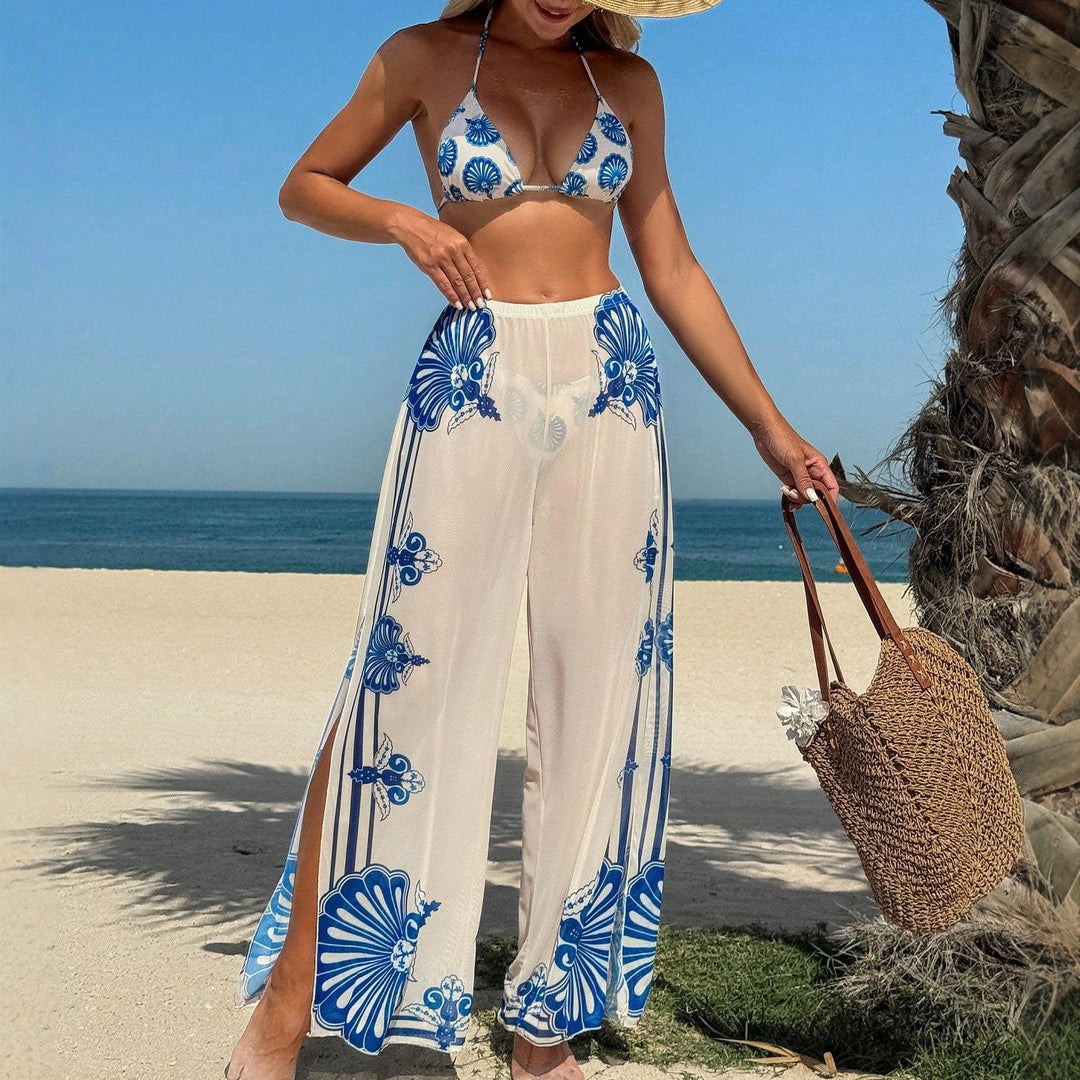 Damen Bikiniset mit floralem Design und luftiger Schnittführung R&B