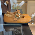 Damen Ballerinas mit eleganter Schnallenverzierung und komfortablem Fußbett R&B