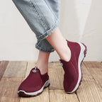 Damen Komfortable Mesh Slip-On Sneakers mit flexibler Laufsohle R&B