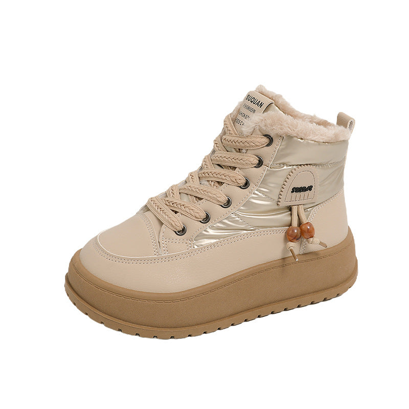 Damen High-Top Sneakers mit warmer Fütterung und rutschfester Laufsohle R&B