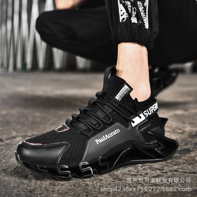 Damen Sportliche Hochleistungs-Sneaker mit atmungsaktiver Mesh-Oberfläche und rutschfester Sohle R&B