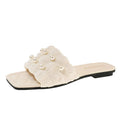 Damen Sandalen mit eleganten Perlenakzenten R&B