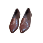 Damen spitz zulaufende Mokassins mit elegantem Schlupfdesign