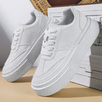 Damen Sneaker mit erhöhter Sohle