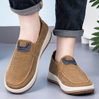 Damen Bequeme Slip-On Sport-Schuhe aus elastischem GewR&Be R&B