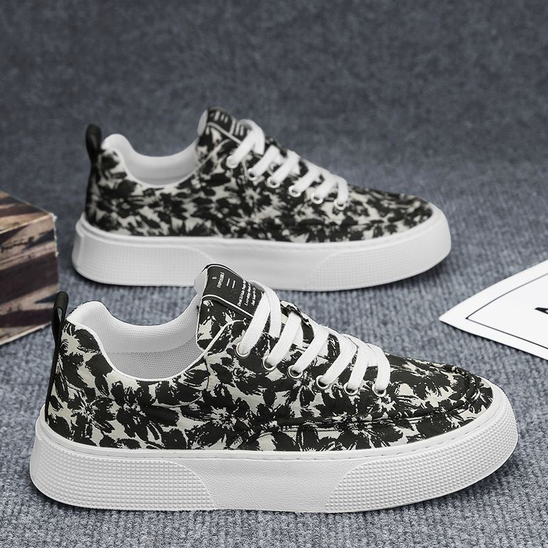 Damen Sneaker mit floralem Muster R&B