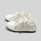 Damen Freizeit-Sneaker mit verspieltem Design und atmungsaktiver Oberflächenstruktur