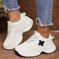 Damen Sportliche Sneakers mit atmungsaktivem Obermaterial und rutschfester Laufsohle R&B