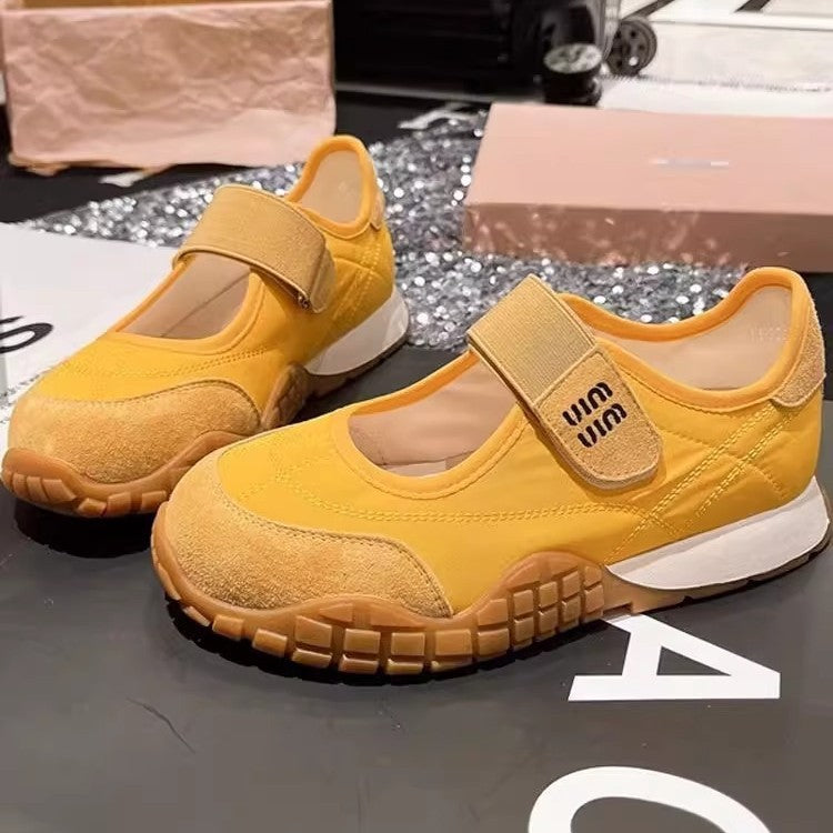 Damen Sportliche Sneaker mit praktischem Klettverschluss und bequemer Sohle R&B