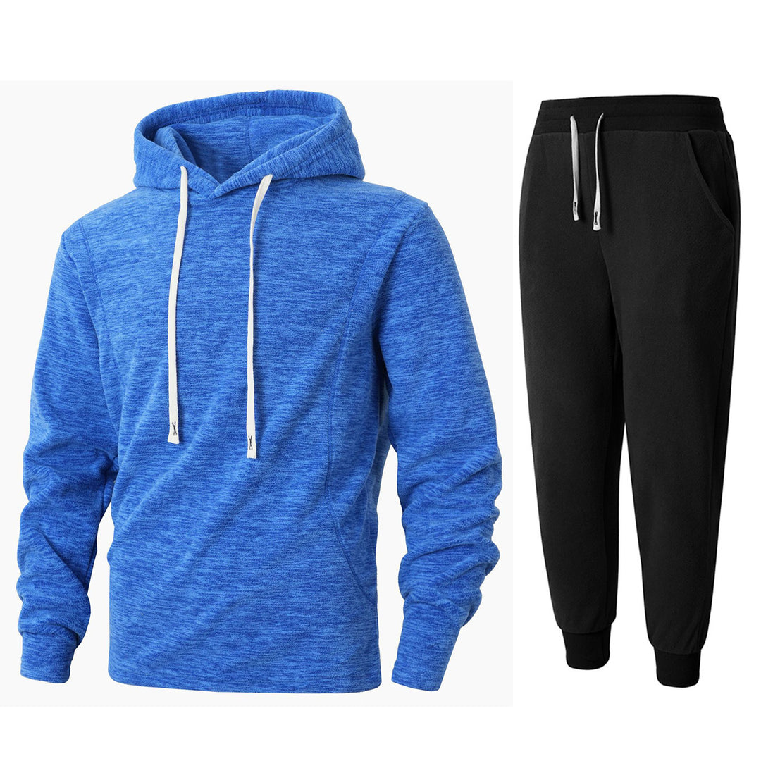 Damen Kuscheliger Fleece-Hoodie und Jogginghose Set R&B