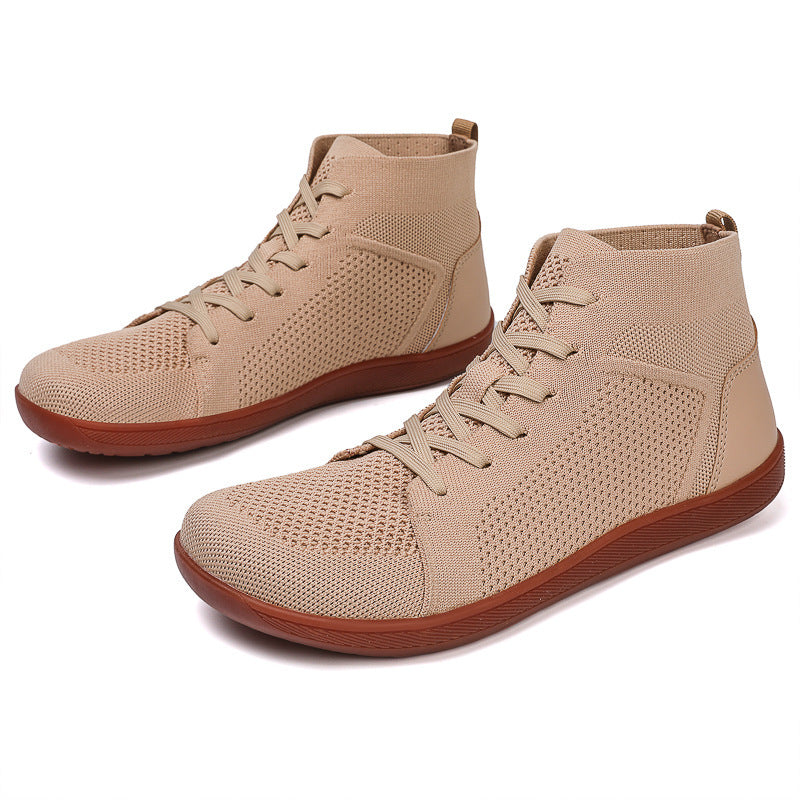 Damen Atmungsaktive High-Top Sneakers mit rutschfester Laufsohle