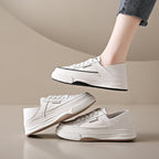 Damen Slip-On Sneakers mit komfortabler Plattform und atmungsaktiver Konstruktion R&B