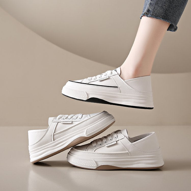 Damen Slip-On Sneakers mit komfortabler Plattform und atmungsaktiver Konstruktion R&B