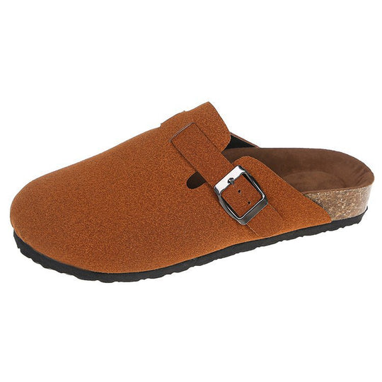 Damen Bequeme Clogs mit verstellbarem Riemen und anatomischem Fußbett R&B