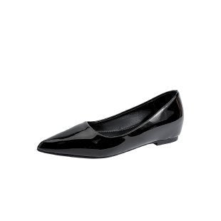Damen elegante Ballerinas mit spitzem Zehenbereich R&B