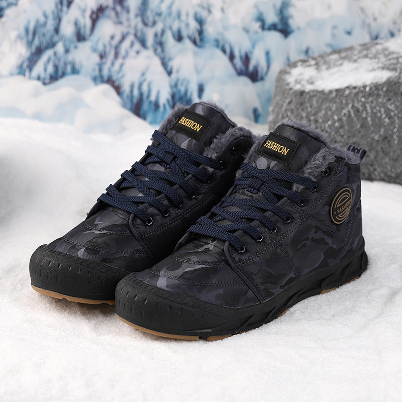 Damen isolierte Winterstiefel mit rutschfester Profilsohle und wärmendem Innenfutter R&B