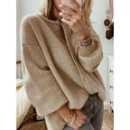 R&B | Eleganter Langarm Strickcardigan