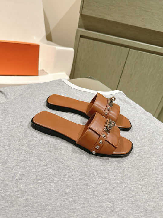 Damen elegante Sandalen mit verziertem Riemendesign R&B
