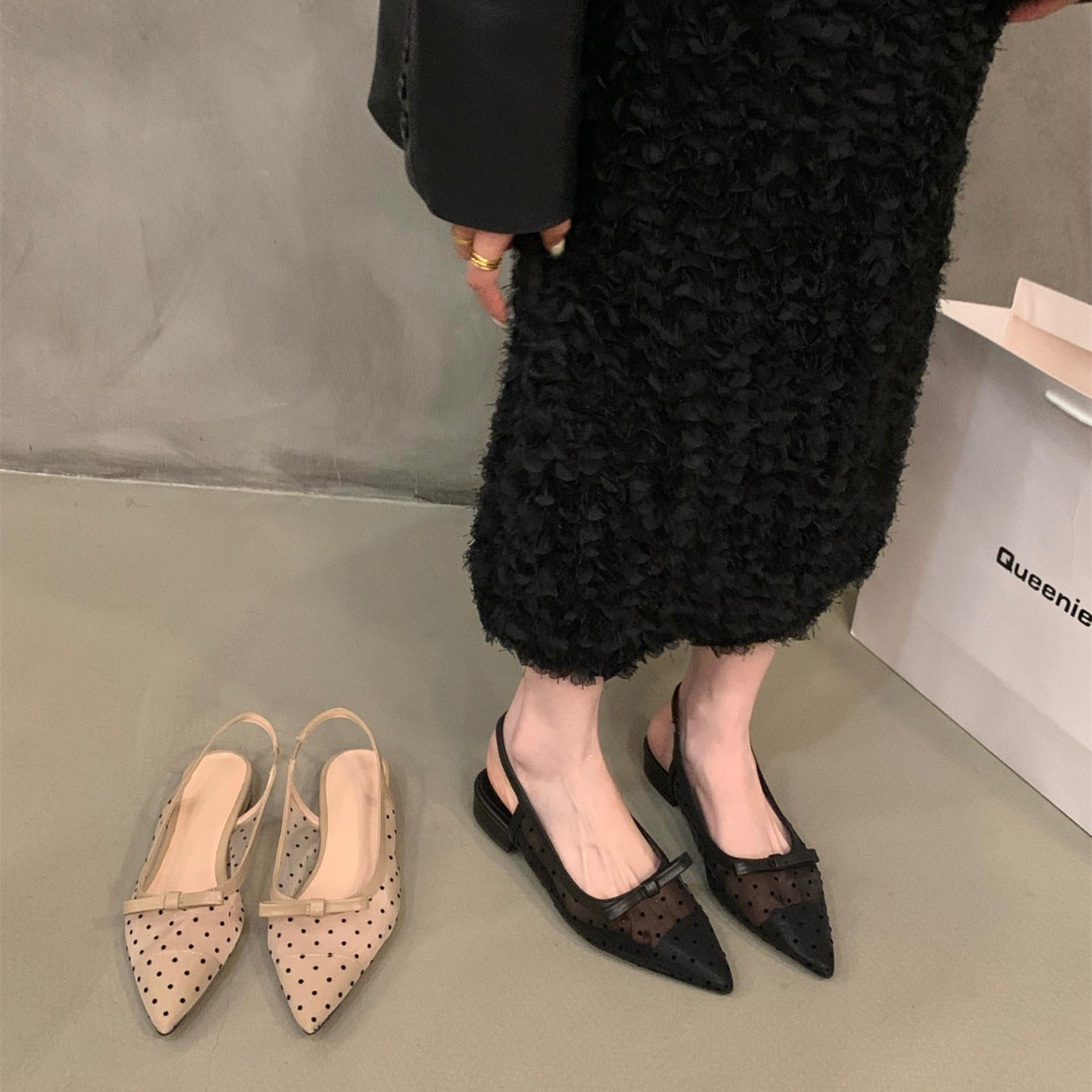 Damen elegante Sling Pumps