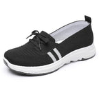 Damen Bequeme Slip-On Sneakers mit modischem Schleifendetail R&B