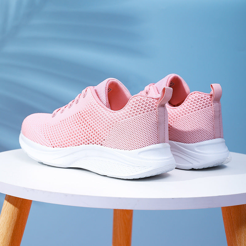 Damen Atmungsaktive und flexible Sneakers mit rutschfester Sohle