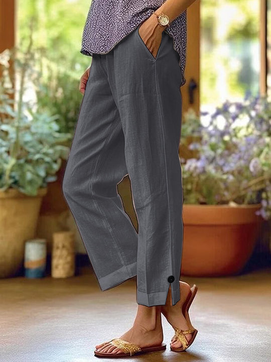 Damen Bequeme Sommerhose R&B