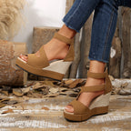 Damen Wedge Sandalen mit vielseitigem Design R&B