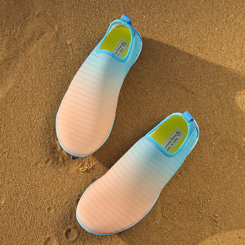 Damen Schnelltrocknende Velours-Sandalen mit rutschfester Sohle R&B