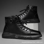 Damen Modische Schnürstiefel mit stabiler Sohle und modernem Design